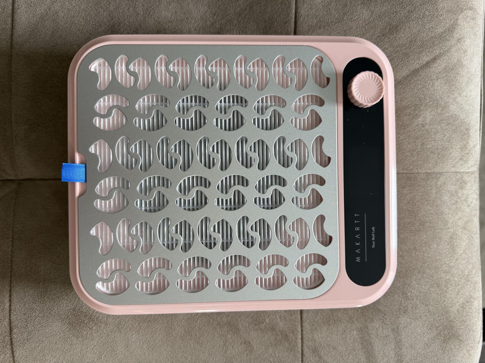 Makartt Nail Dust Collector Powerful Suction LED Display Speed Control Pink customer photo 1