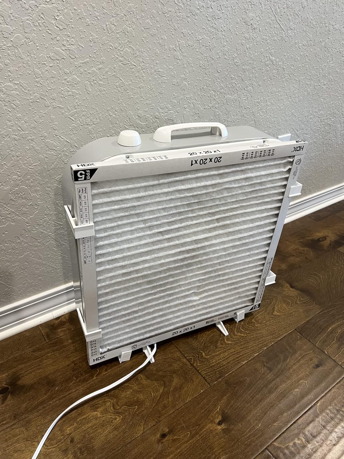 Fan Clips for Box Fan Filter (White) customer photo 1