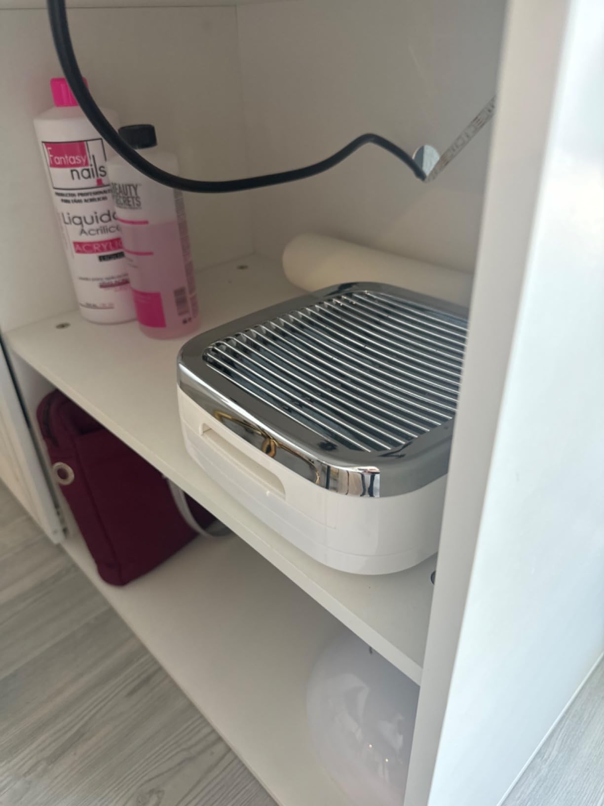 Makartt PocketSized Nail Dust Collector - Powerful Quiet Suction customer photo 1