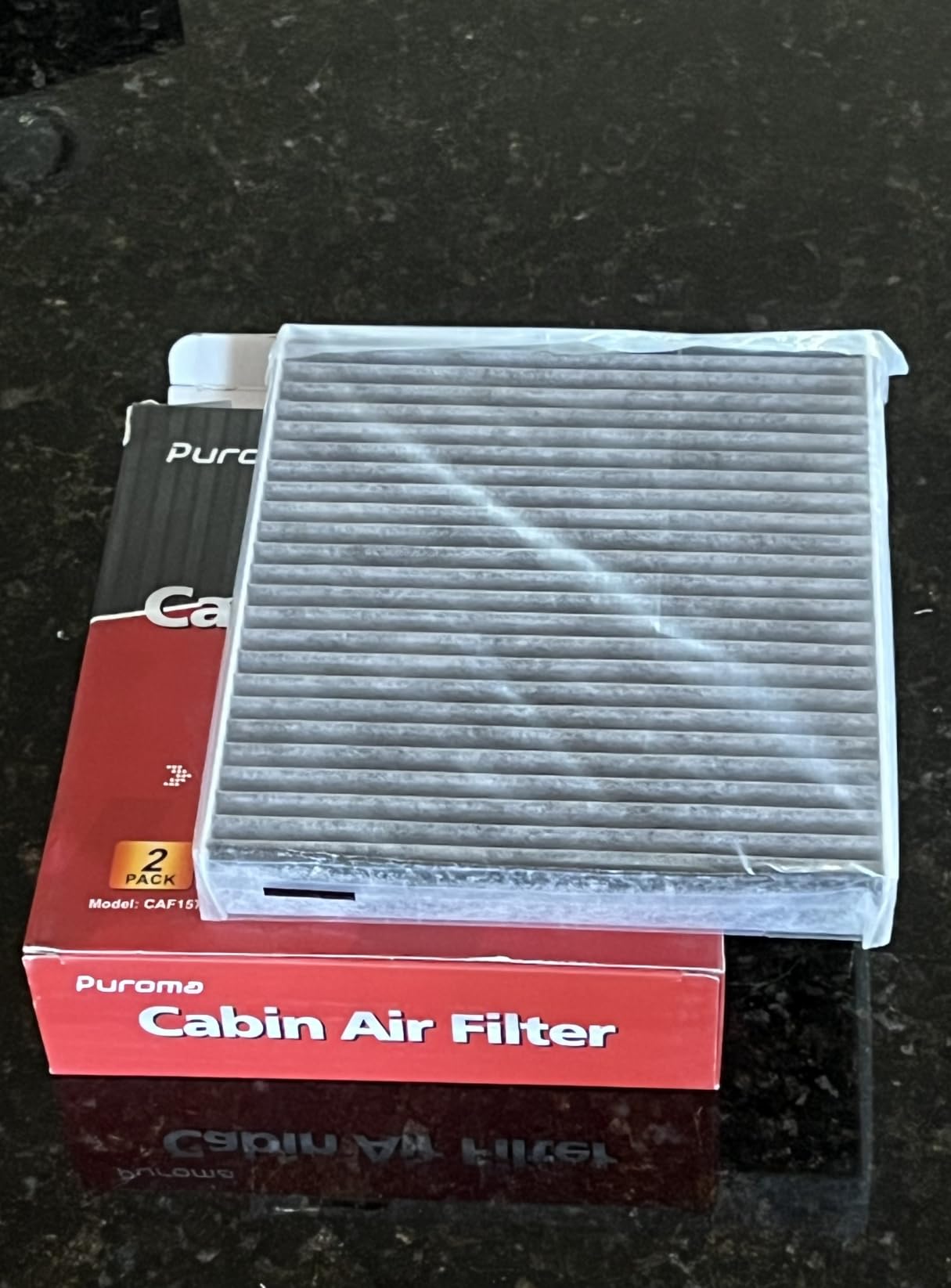 Puroma 3 Cabin Air Filter Activated Carbon for CP157 CF12157 Lexus Toyota customer photo 2