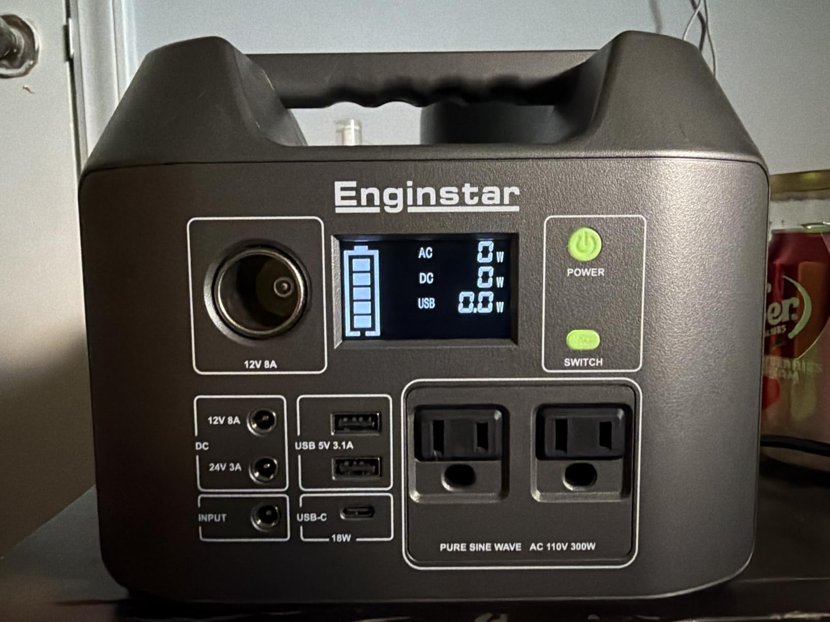 EnginStar Portable Power Station 300W 296Wh Solar Generator customer photo 2