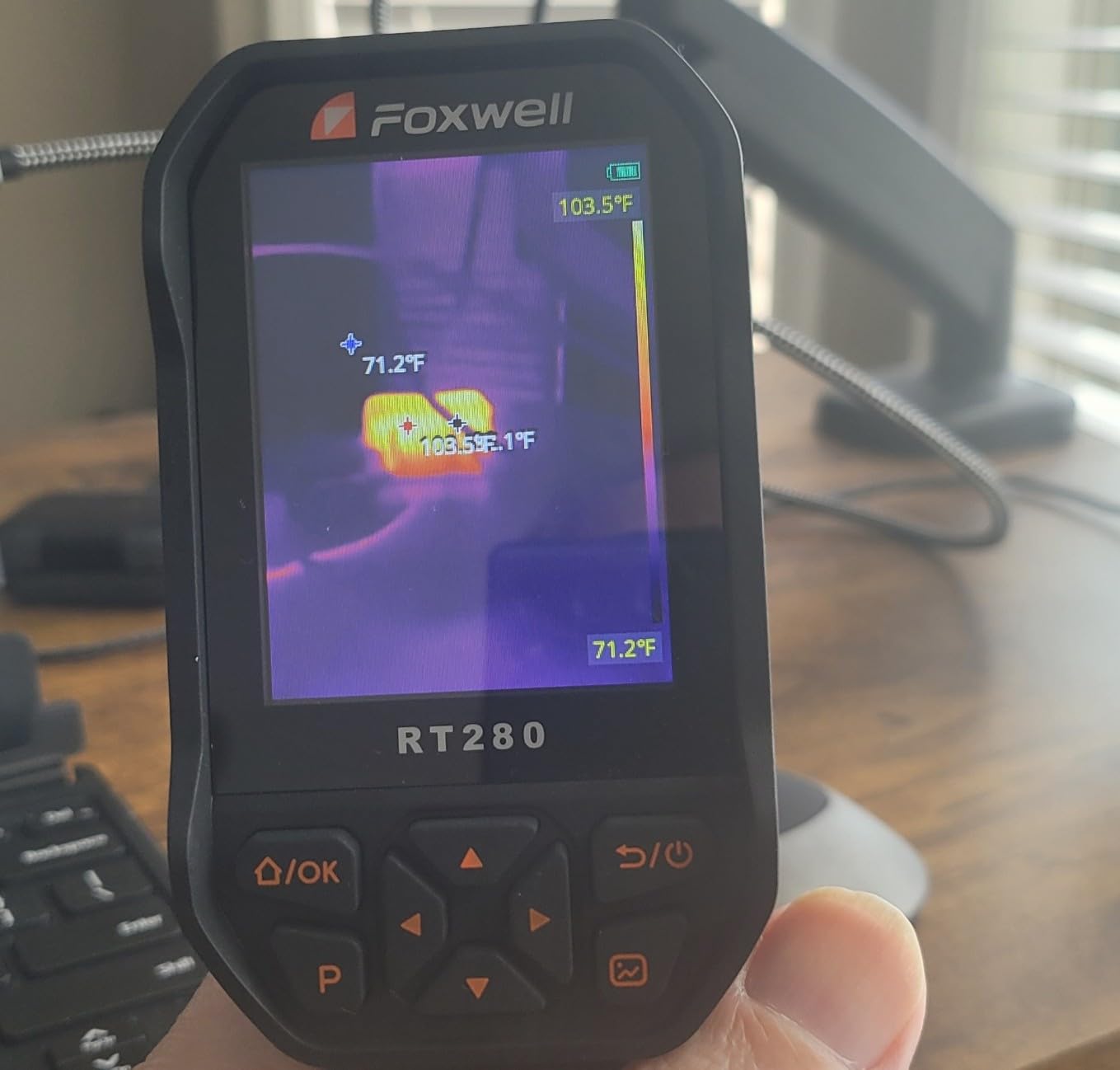 FOXWELL RT280 Thermal Imaging Camera, 320 x 240 2.8