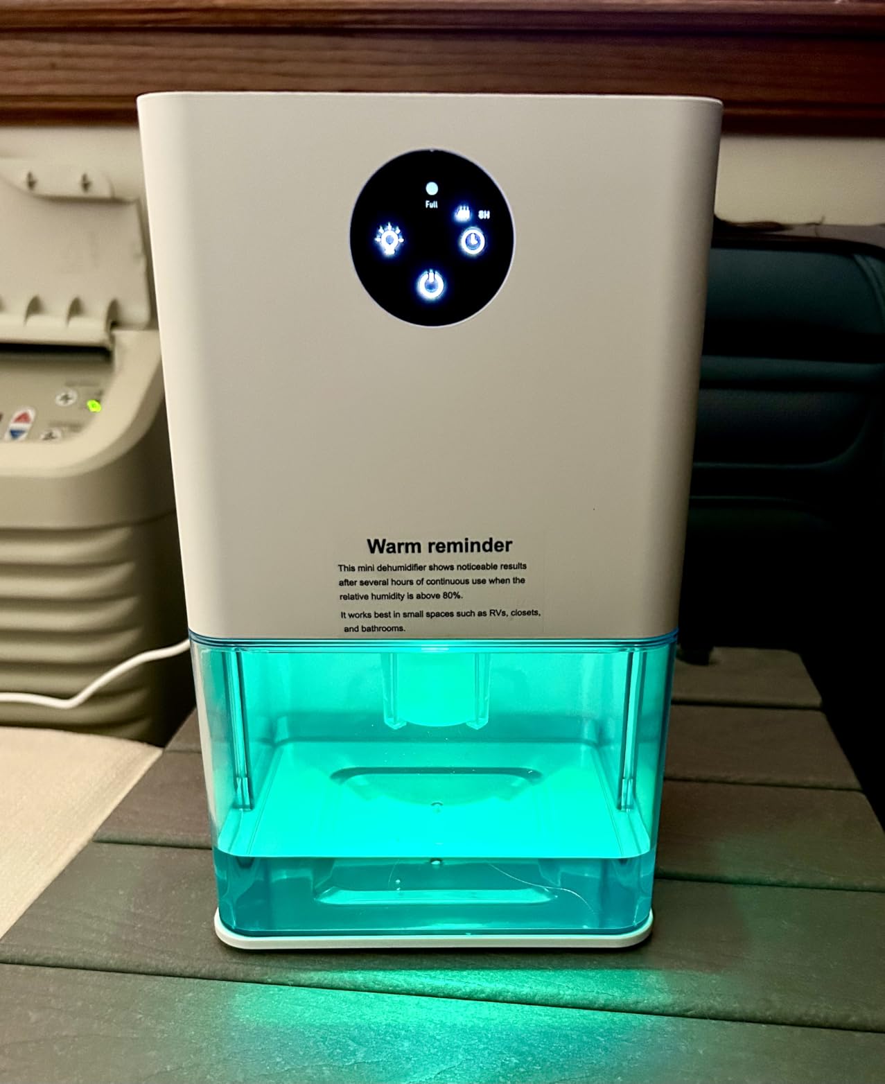 Deyagoo 50OZ Dehumidifier, Small Dehumidifier for Bedroom Closet 200 Sq.Ft customer photo 1