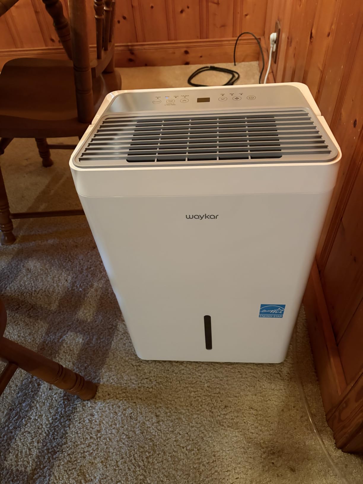 Waykar 145 Pints 6,500 Sq. Ft High Efficiency Dehumidifier with Pump for Commercial and Industrial Large Room, Basement, Home, Storage, Warehouse with Drain Hose and Water Tank customer photo 1