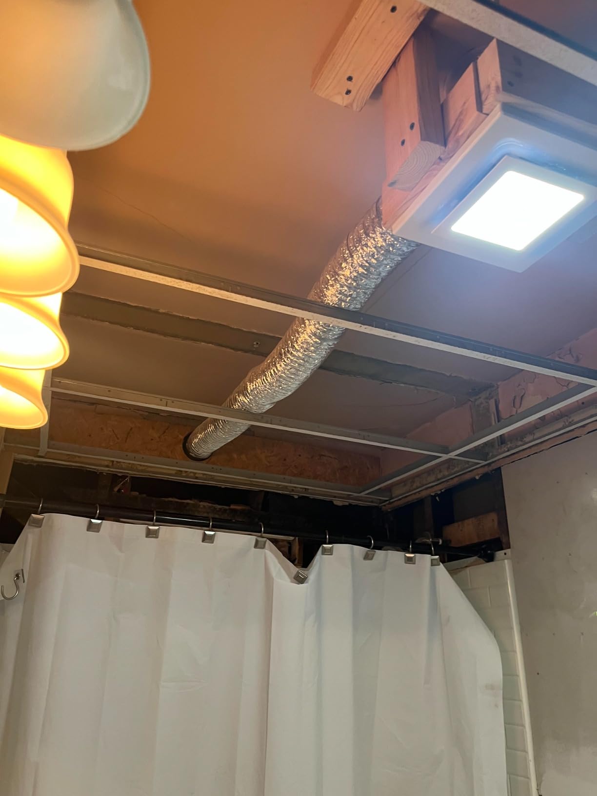 Zeyzer Bathroom Fan with Bluetooth Speaker & RGB Light, 11.8