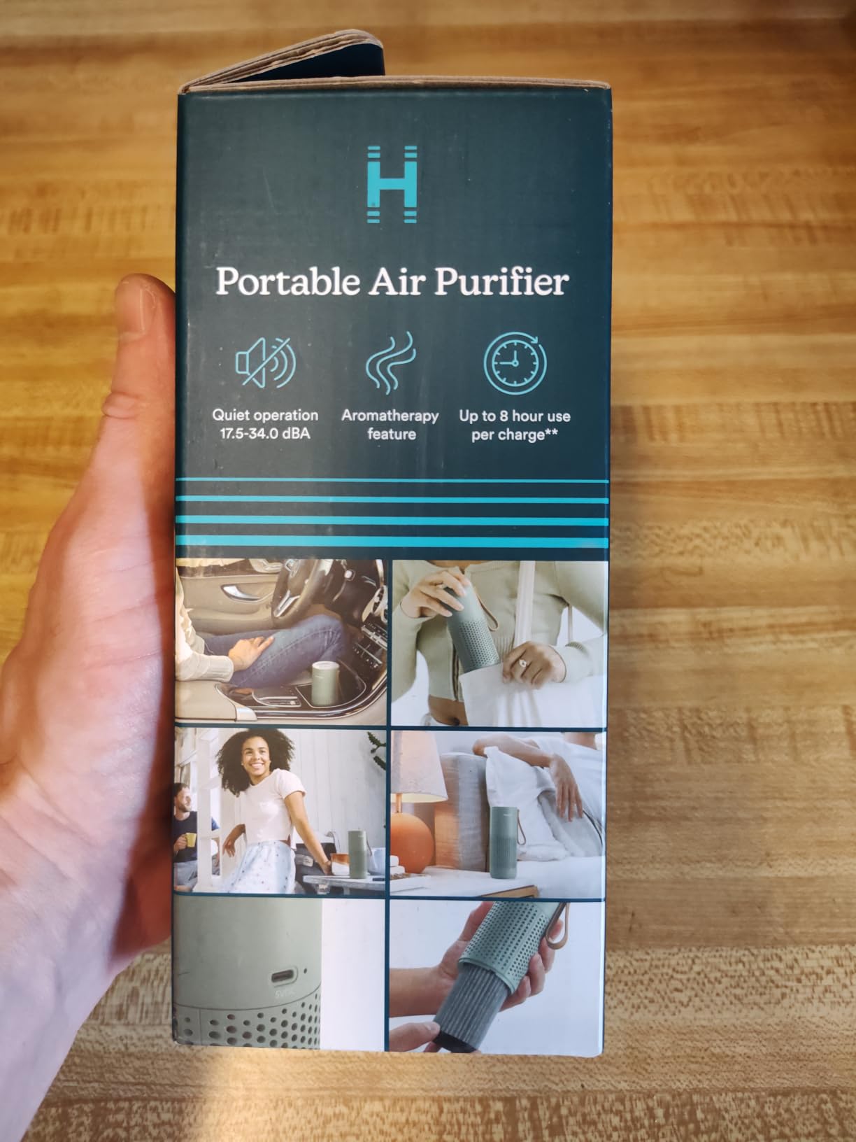 Homedics Personal Air Purifier with HEPA-Type Filter & Activated Carbon customer photo 1