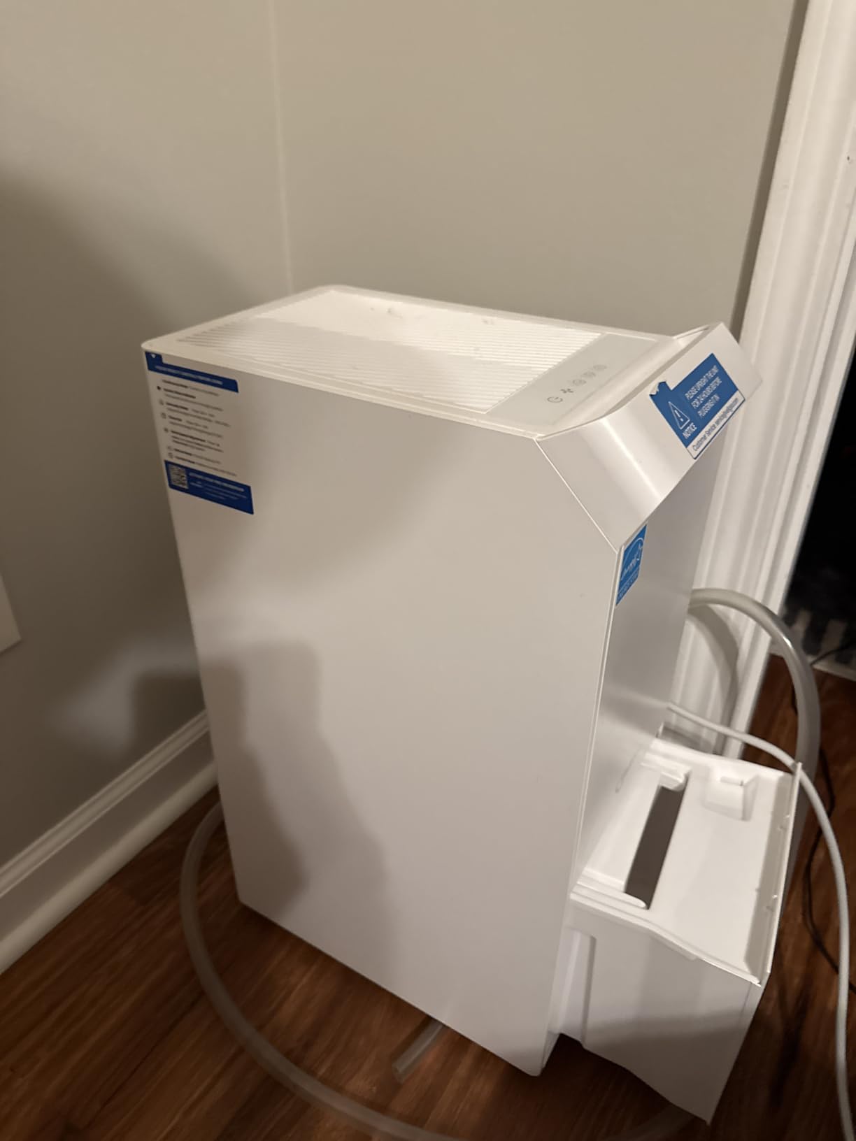 6000 Sq Ft ENERGY STAR Most Efficient Dehumidifier with Pump for Basement customer photo 2