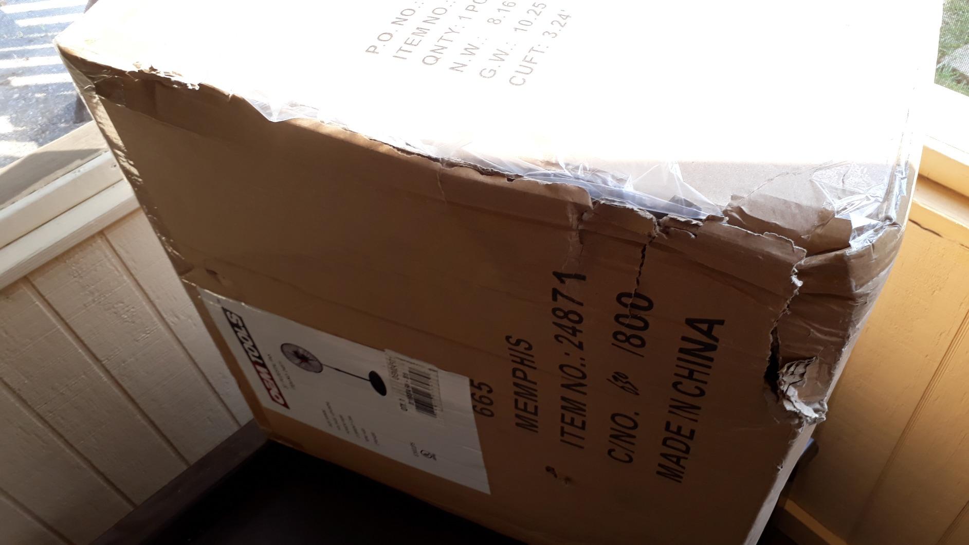 OEMTOOLS 44887 Adjustable 20 Inch Oscillating Pedestal Fan 3,320 CFM customer photo 2
