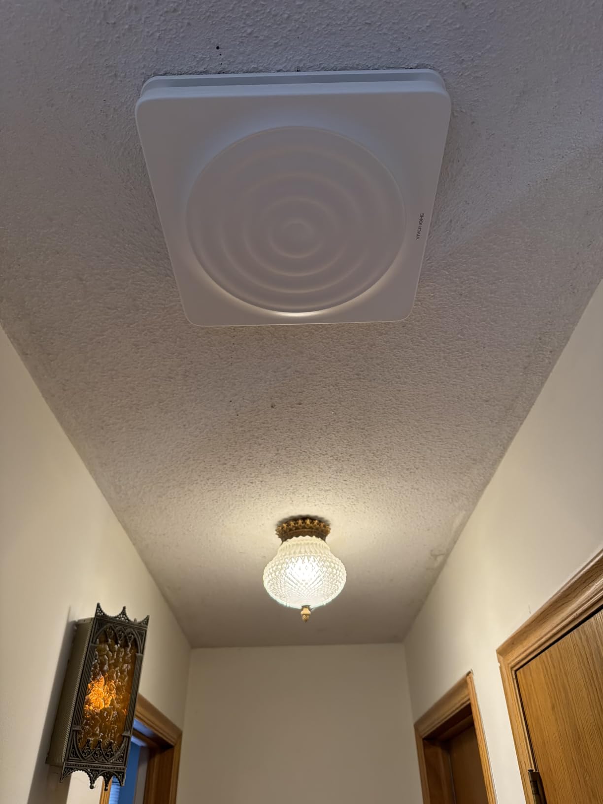 VIVOHOME Bathroom Exhaust Fan with Humidity Sensor, RGB Lights & Speaker customer photo 1