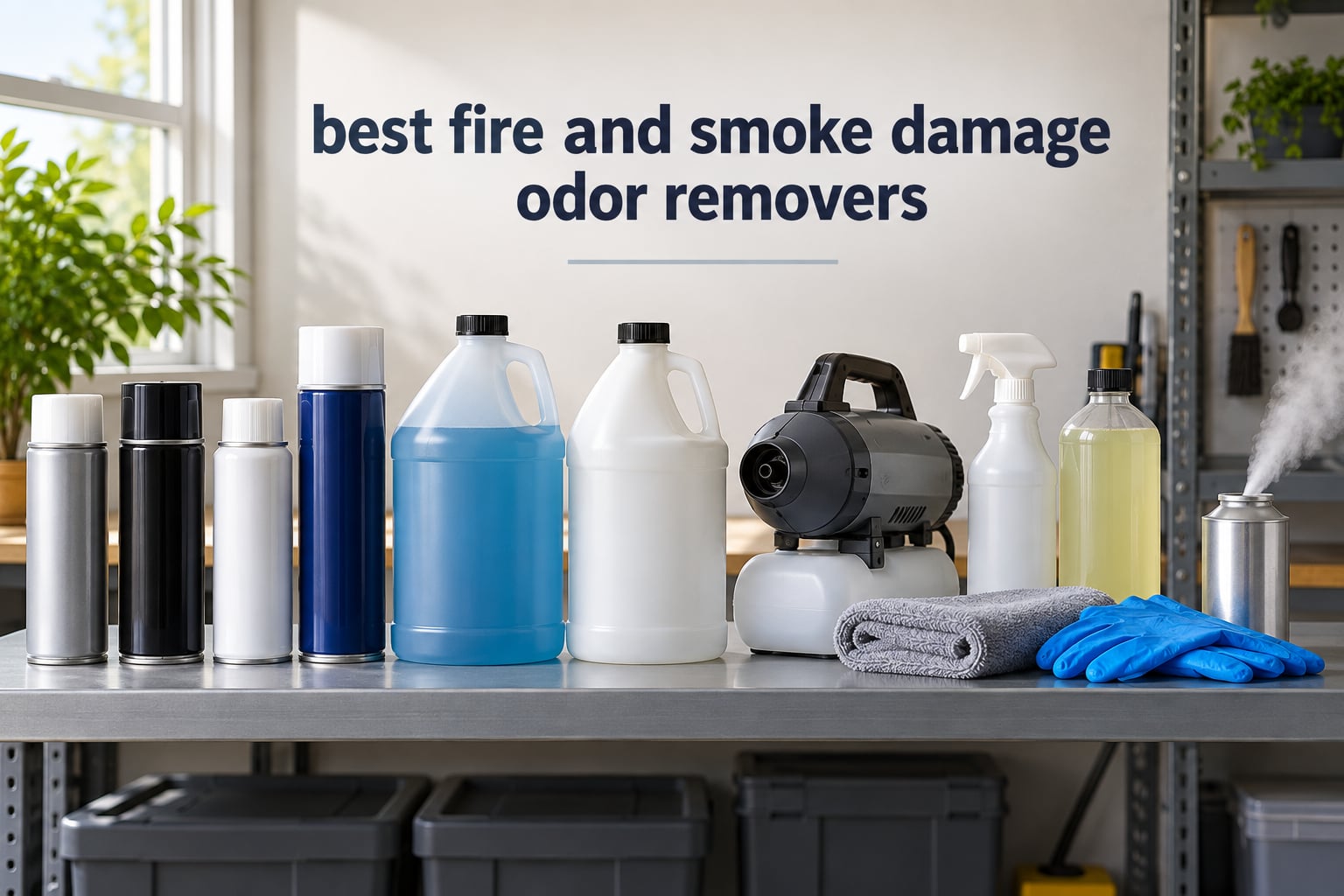 best fire and smoke damage odor removers