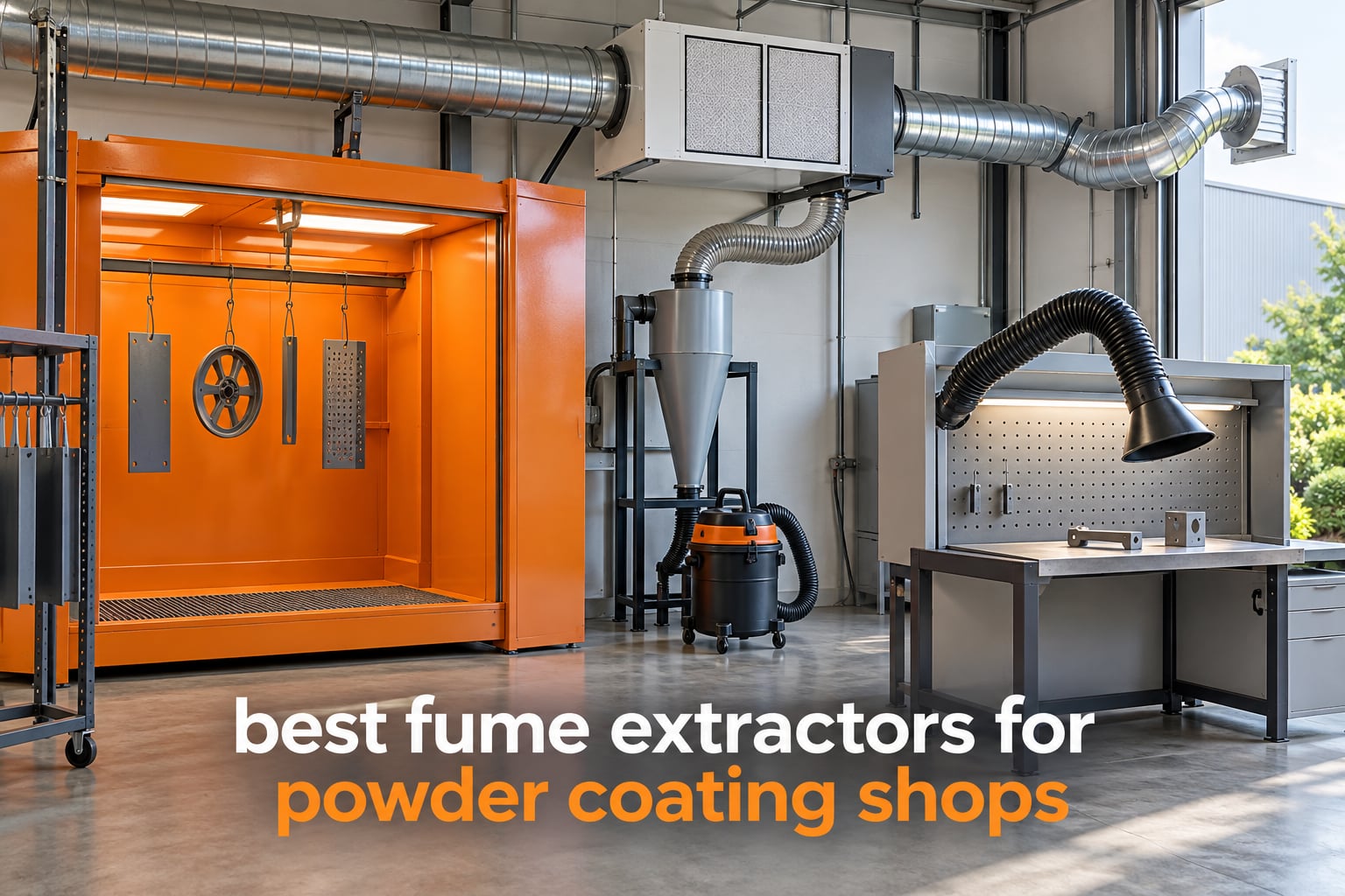 best fume extractors for powder coating shops