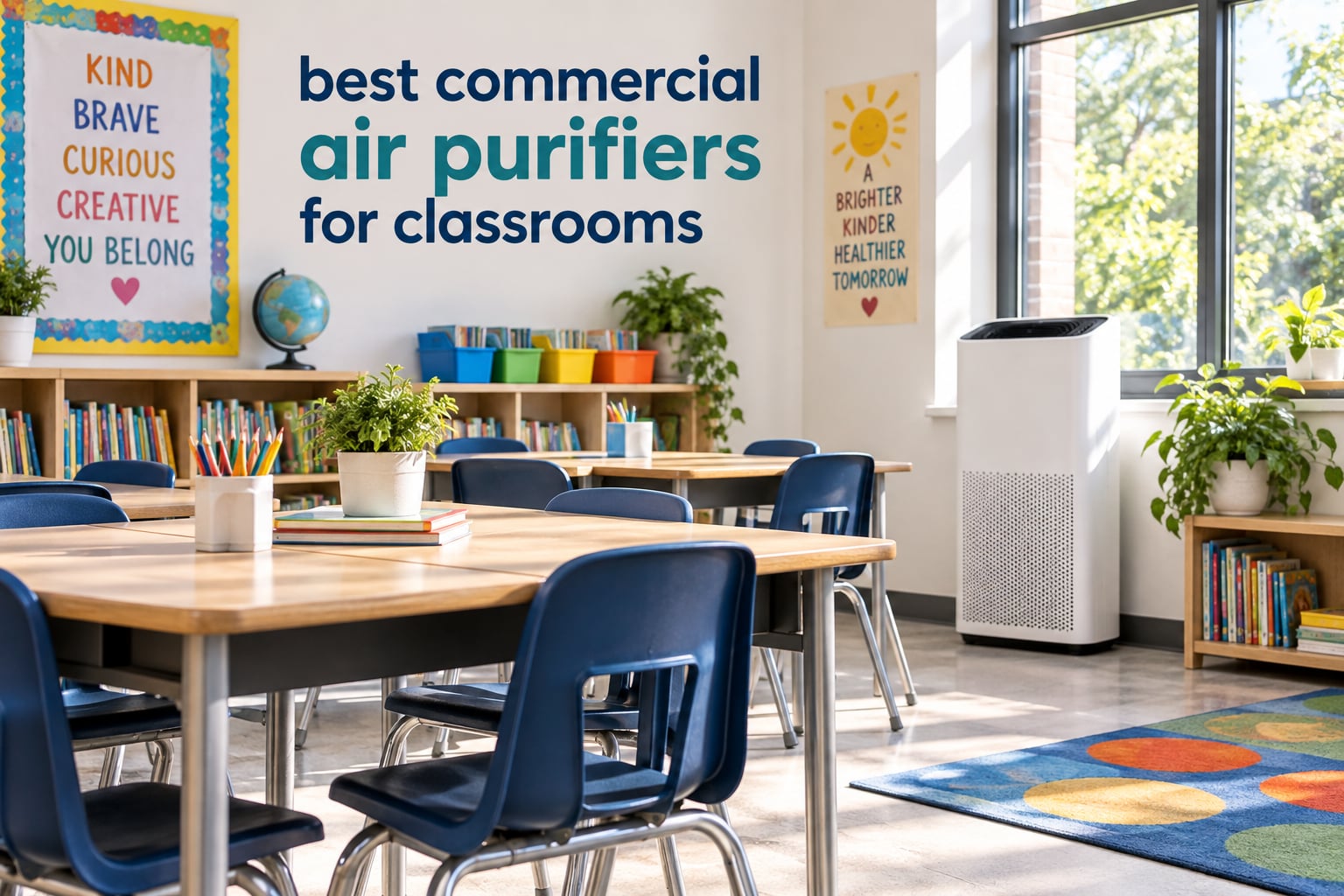 best commercial air purifiers for classrooms