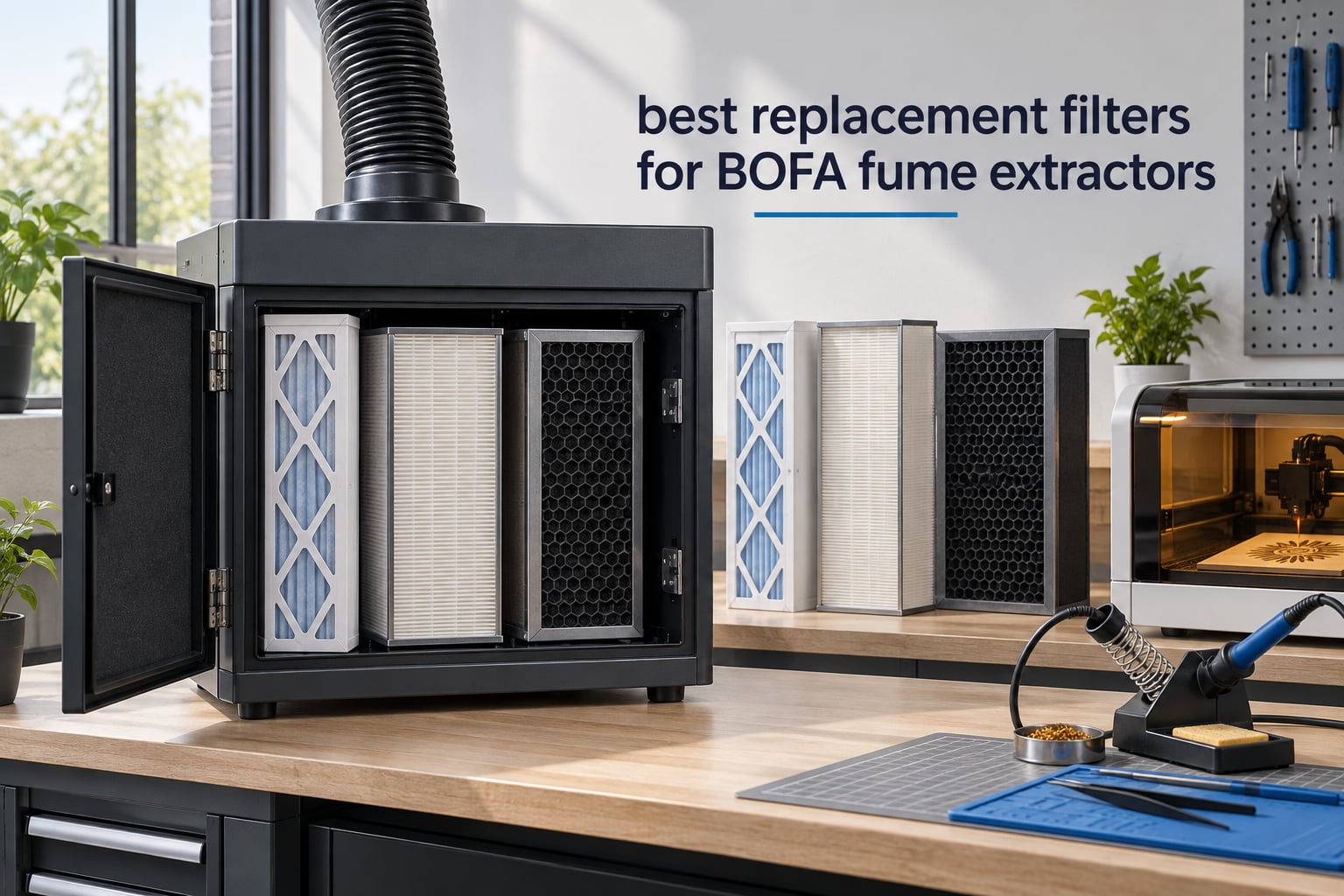 best replacement filters for BOFA fume extractors