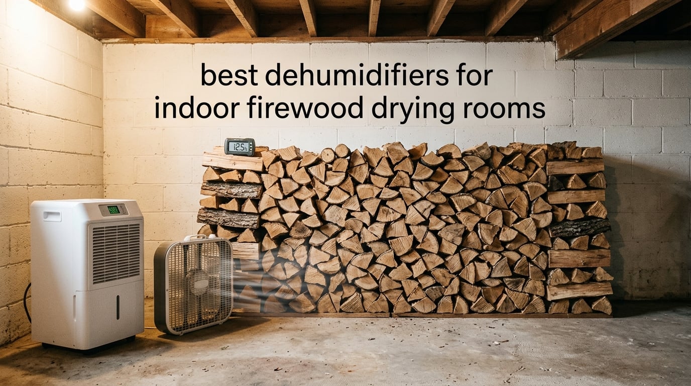 best dehumidifiers for indoor firewood drying rooms
