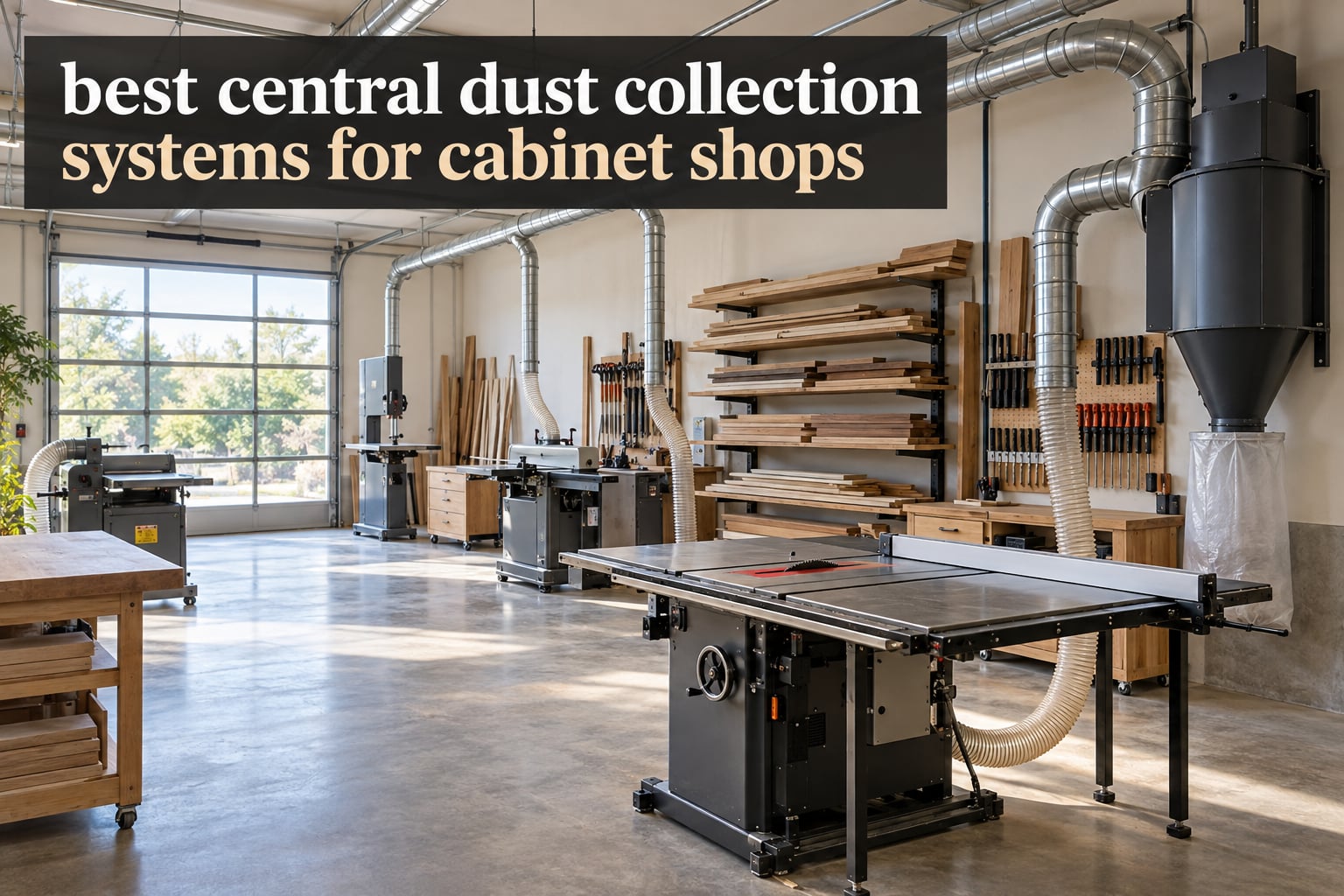 best central dust collection systems for cabinet shops