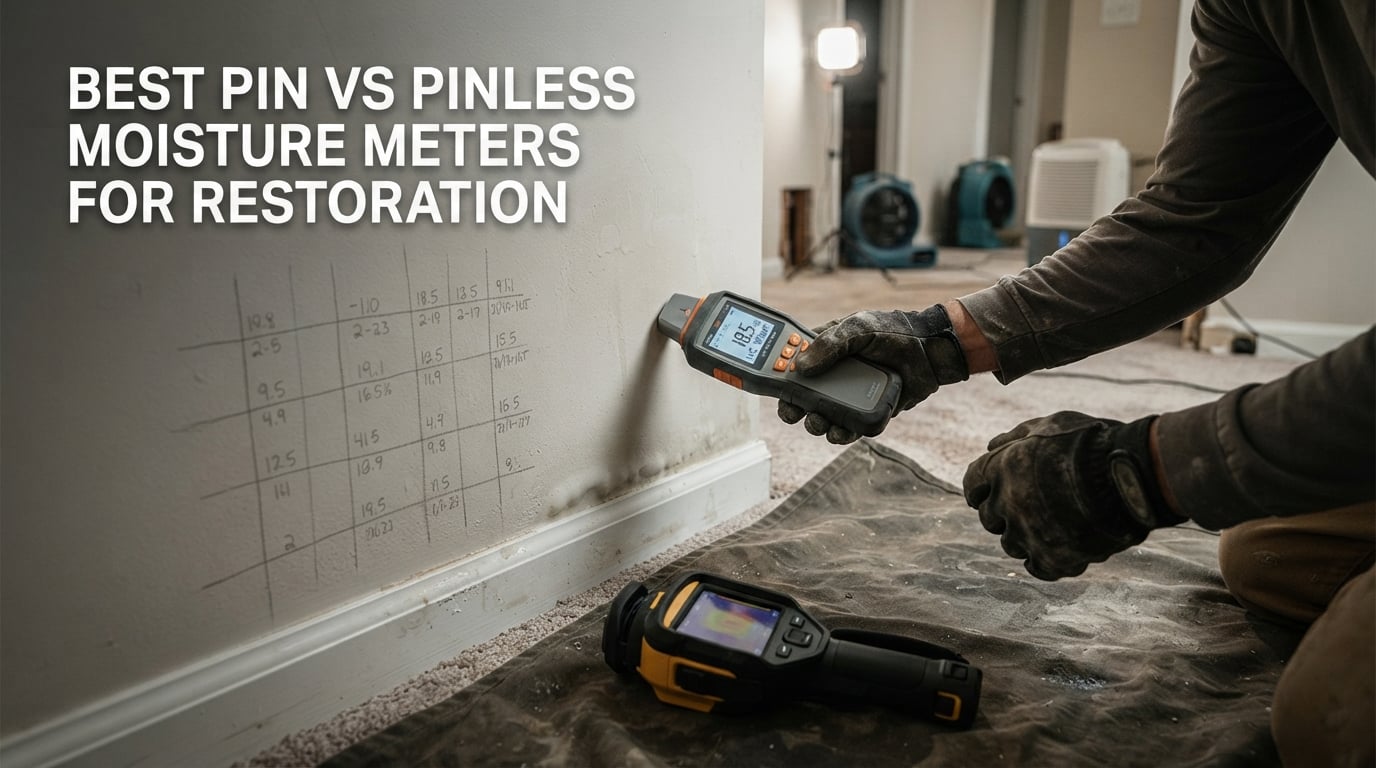 best pin vs pinless moisture meters for restoration