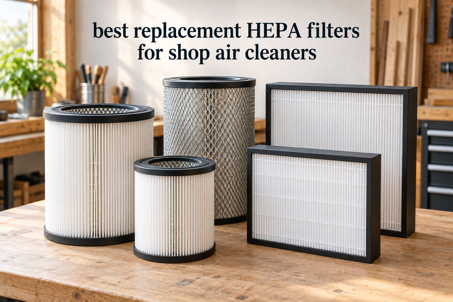 best replacement HEPA filters for shop air cleaners