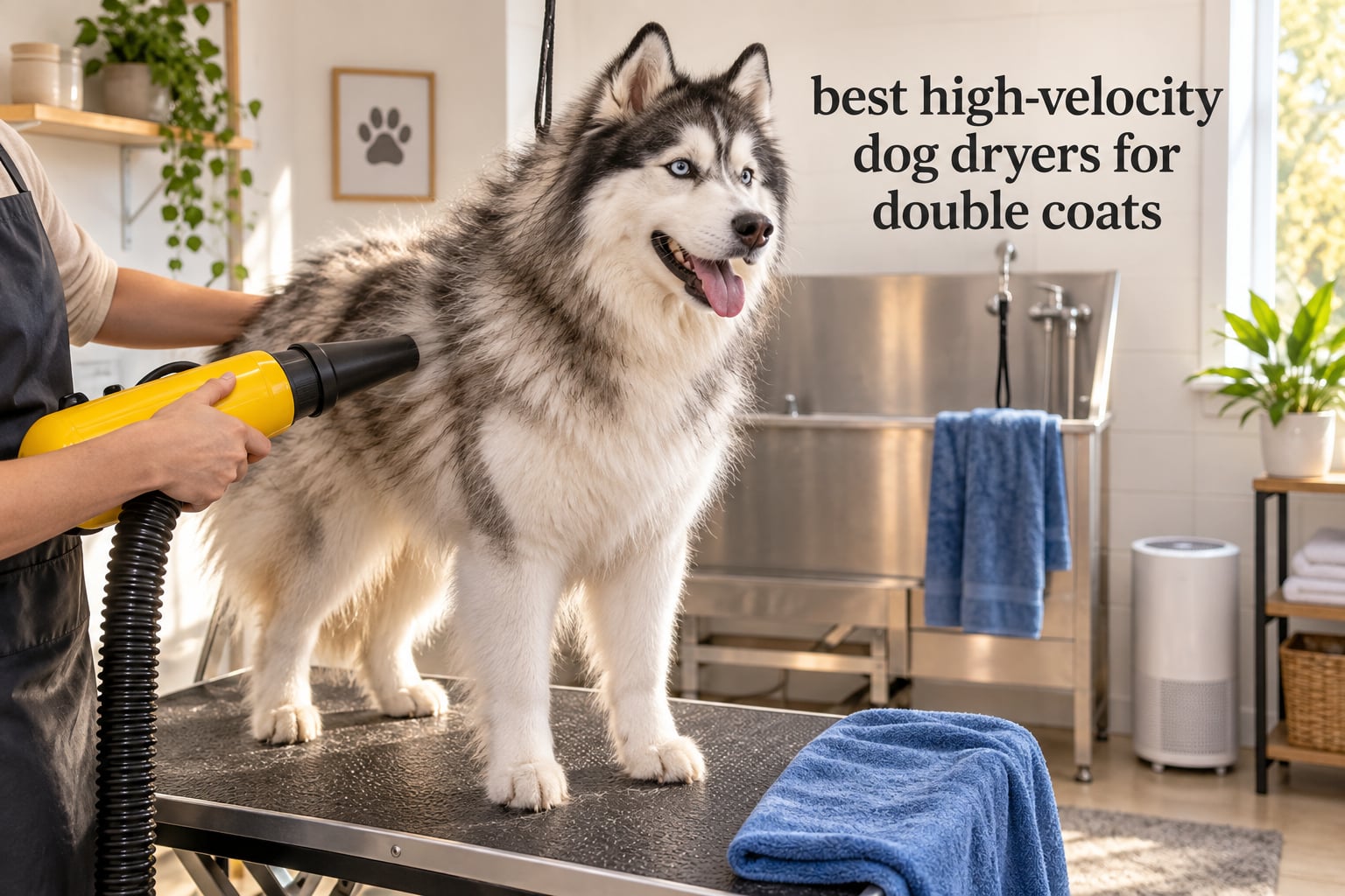 best high-velocity dog dryers for double coats