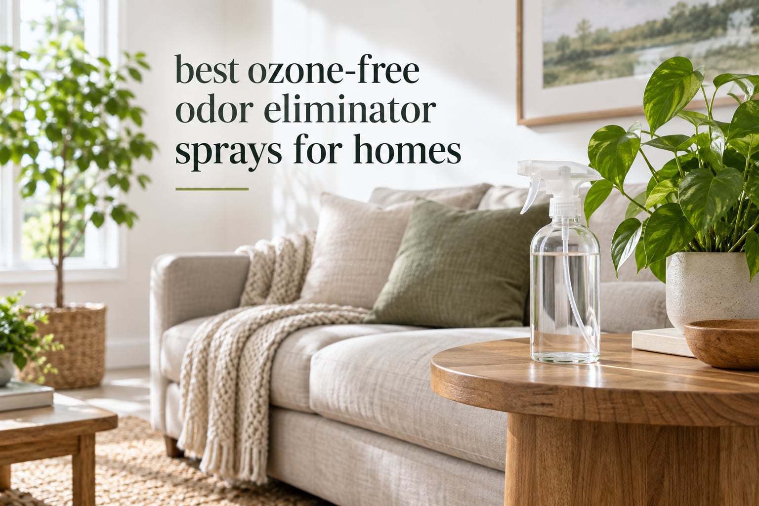 best ozone-free odor eliminator sprays for homes