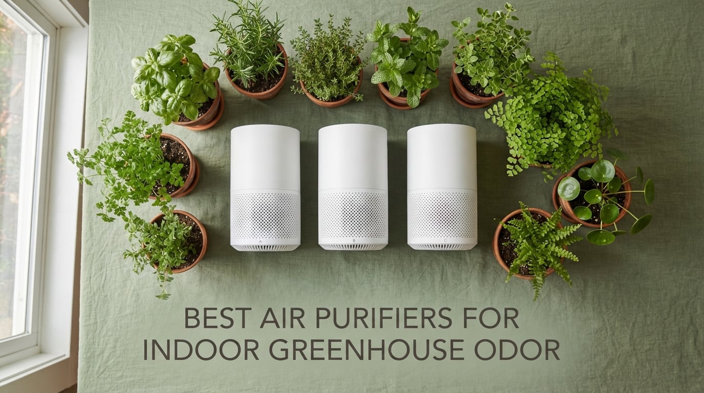 best air purifiers for indoor greenhouse odor