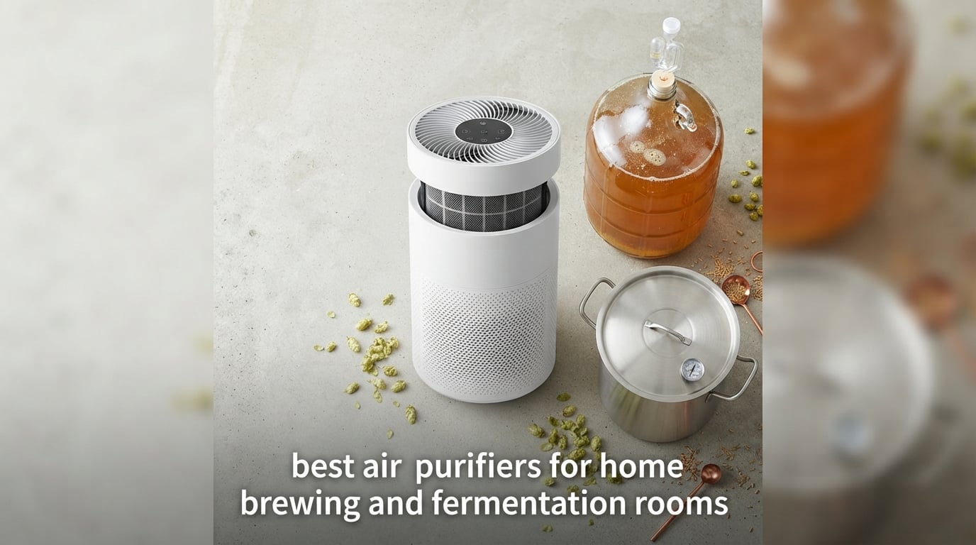 best air purifiers for home brewing and fermentation rooms