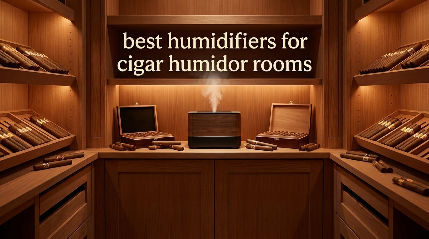 best humidifiers for cigar humidor rooms