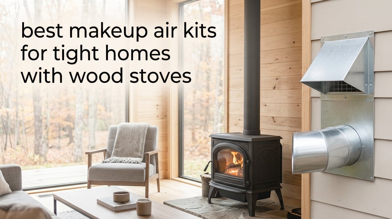 best makeup air kits for tight homes with wood stoves
