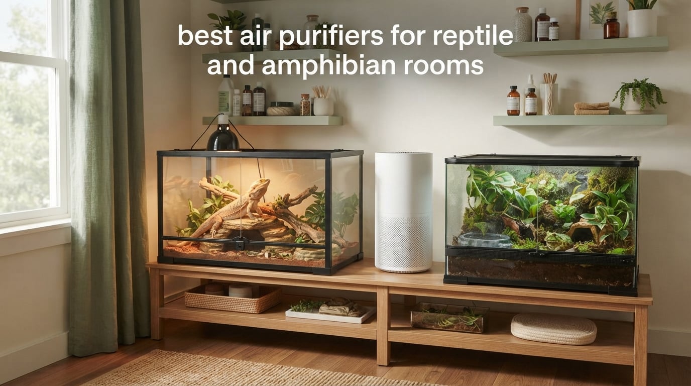 best air purifiers for reptile and amphibian rooms