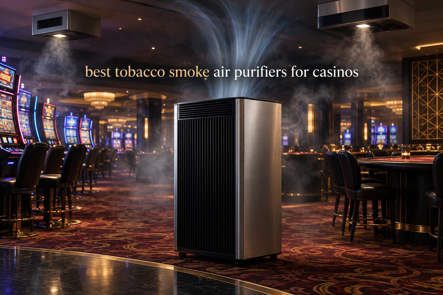 best tobacco smoke air purifiers for casinos