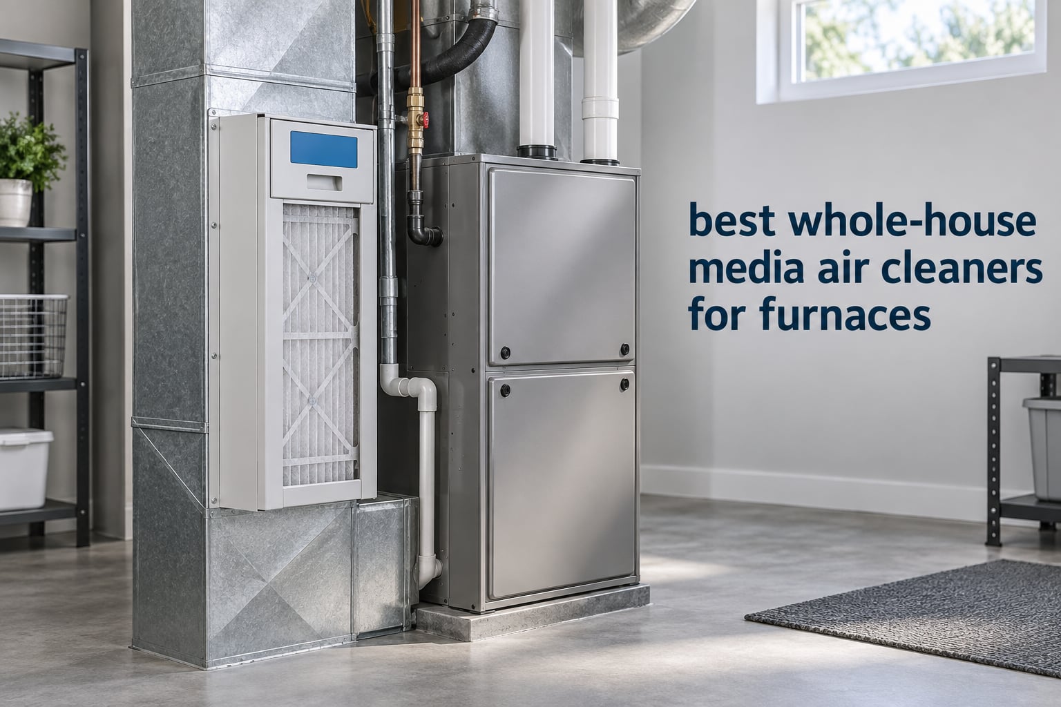 best whole-house media air cleaners for furnaces