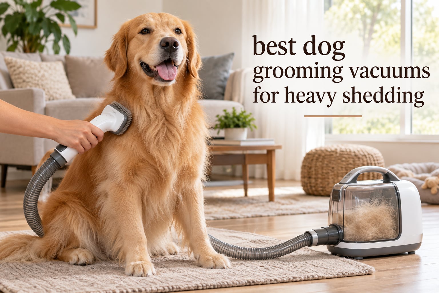 best dog grooming vacuums for heavy shedding