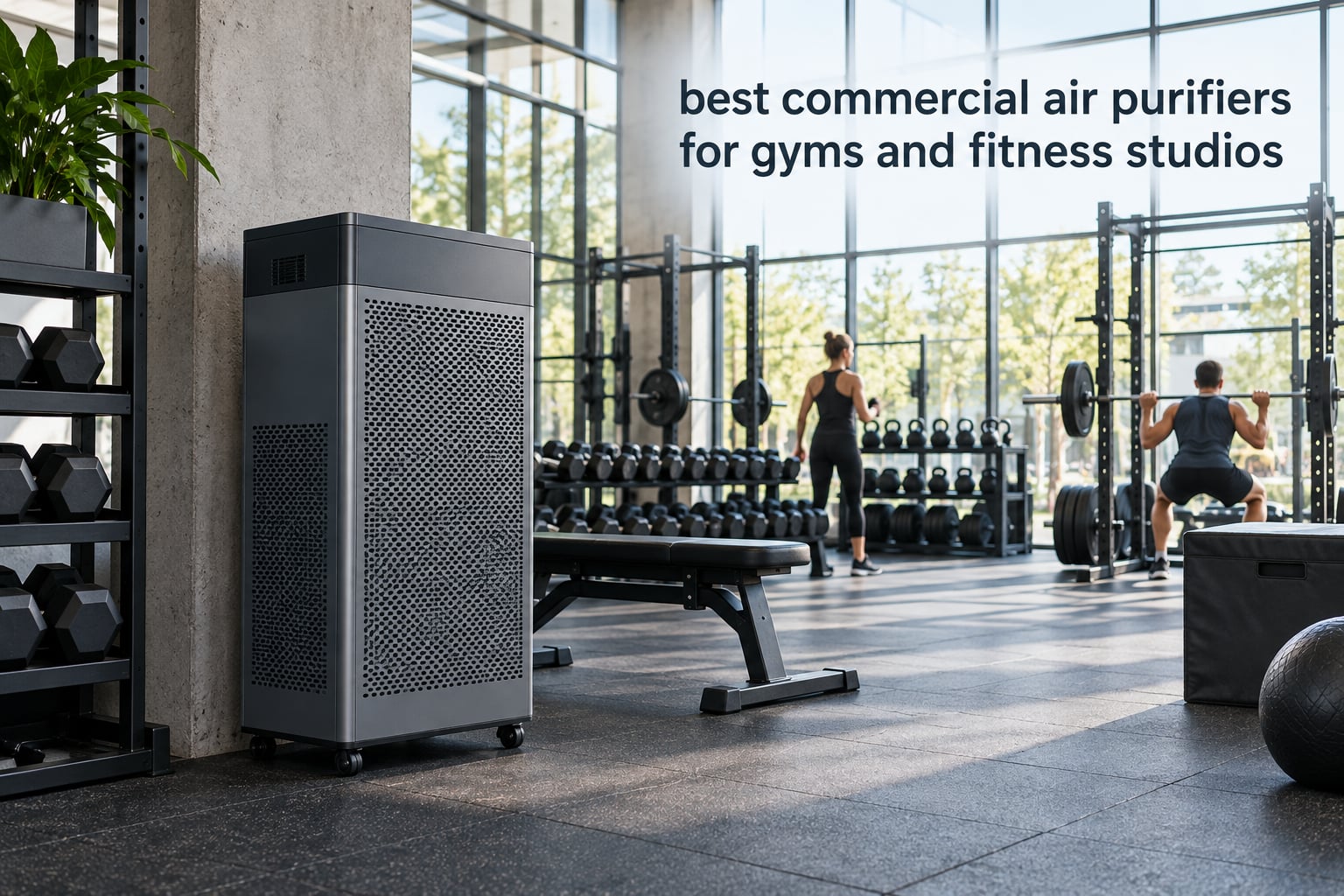 best commercial air purifiers for gyms and fitness studios