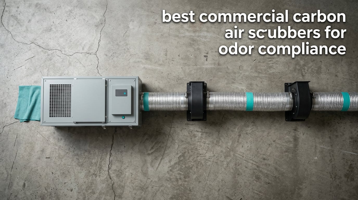 best commercial carbon air scrubbers for odor compliance