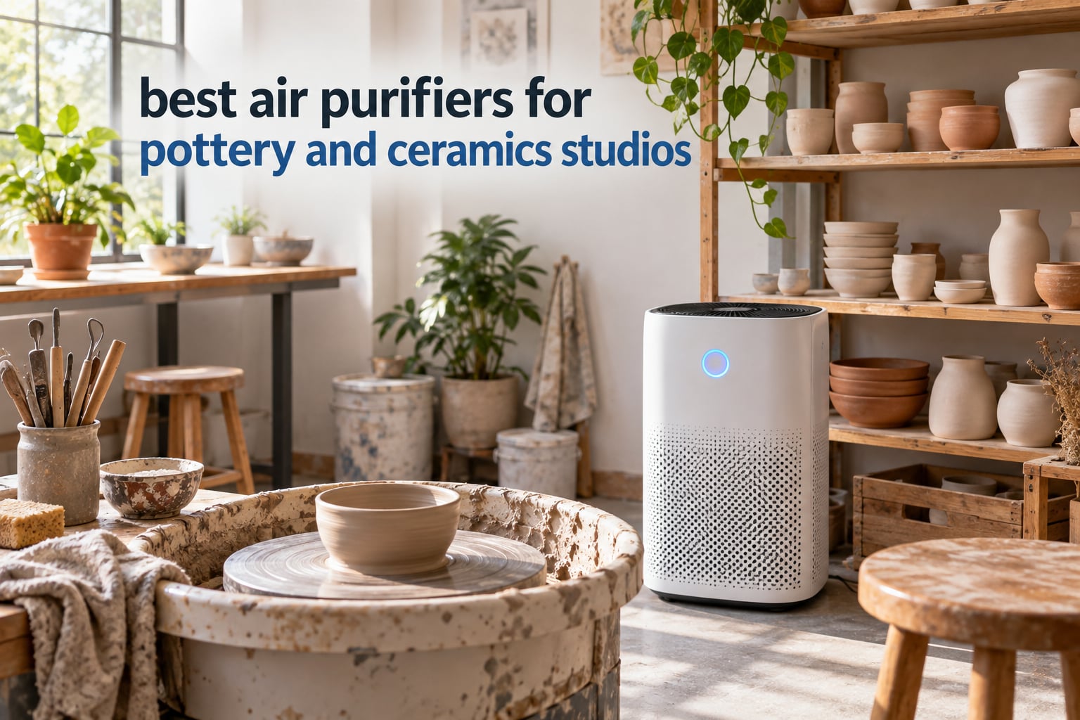 best air purifiers for pottery and ceramics studios