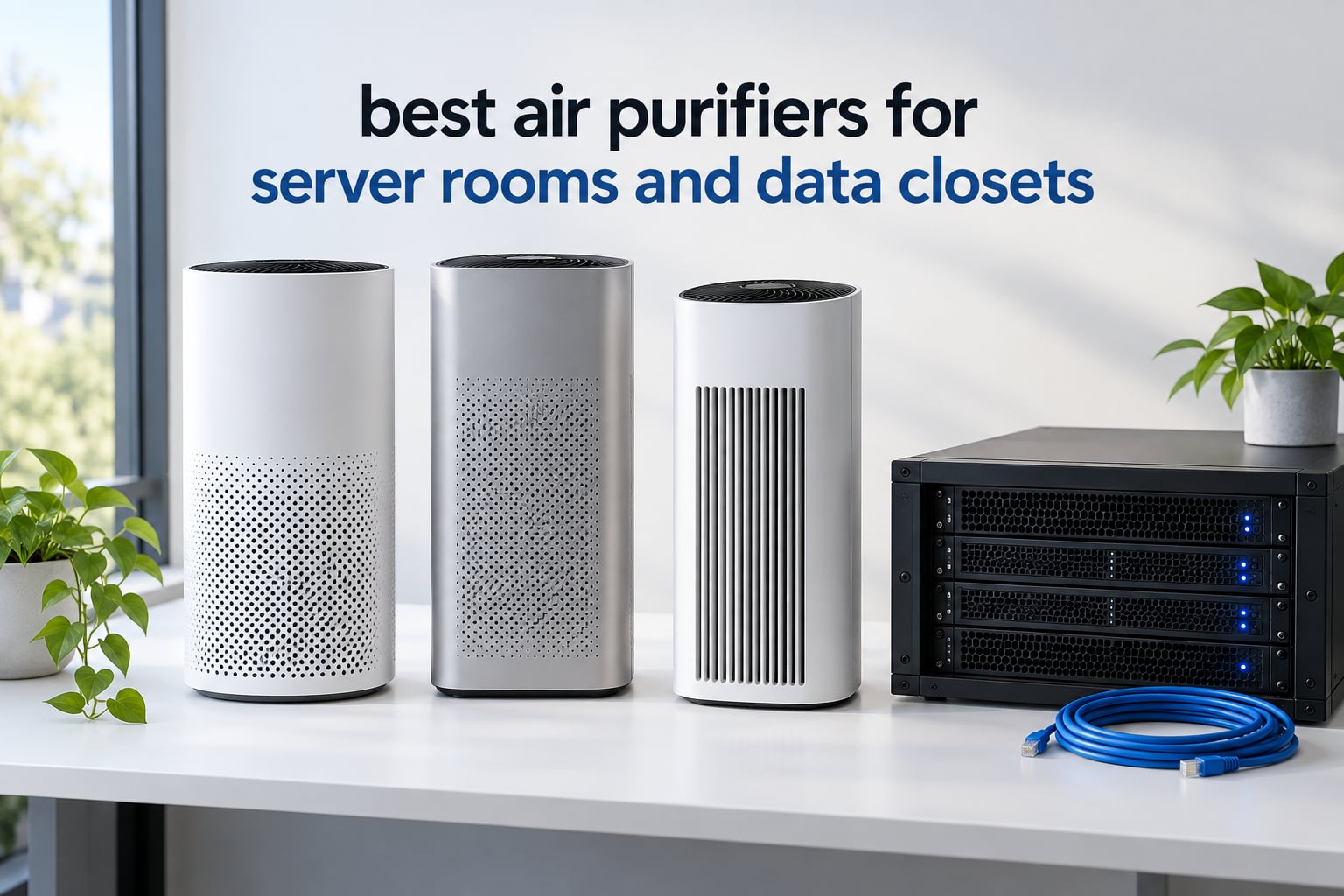 best air purifiers for server rooms and data closets