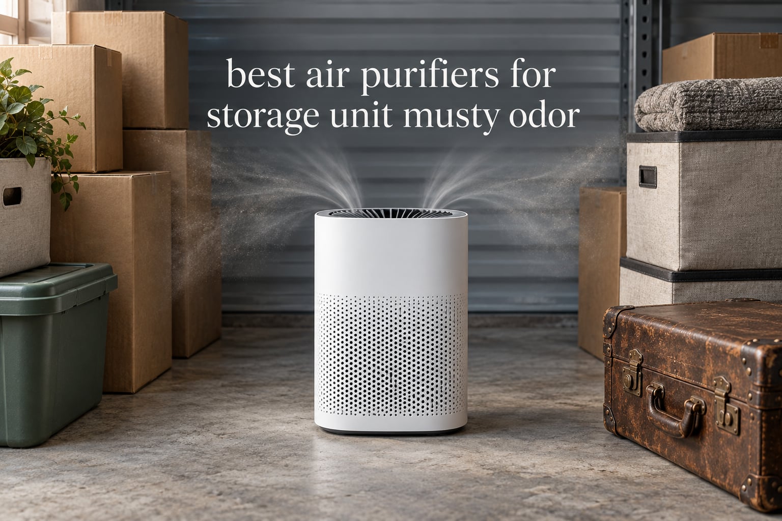best air purifiers for storage unit musty odor