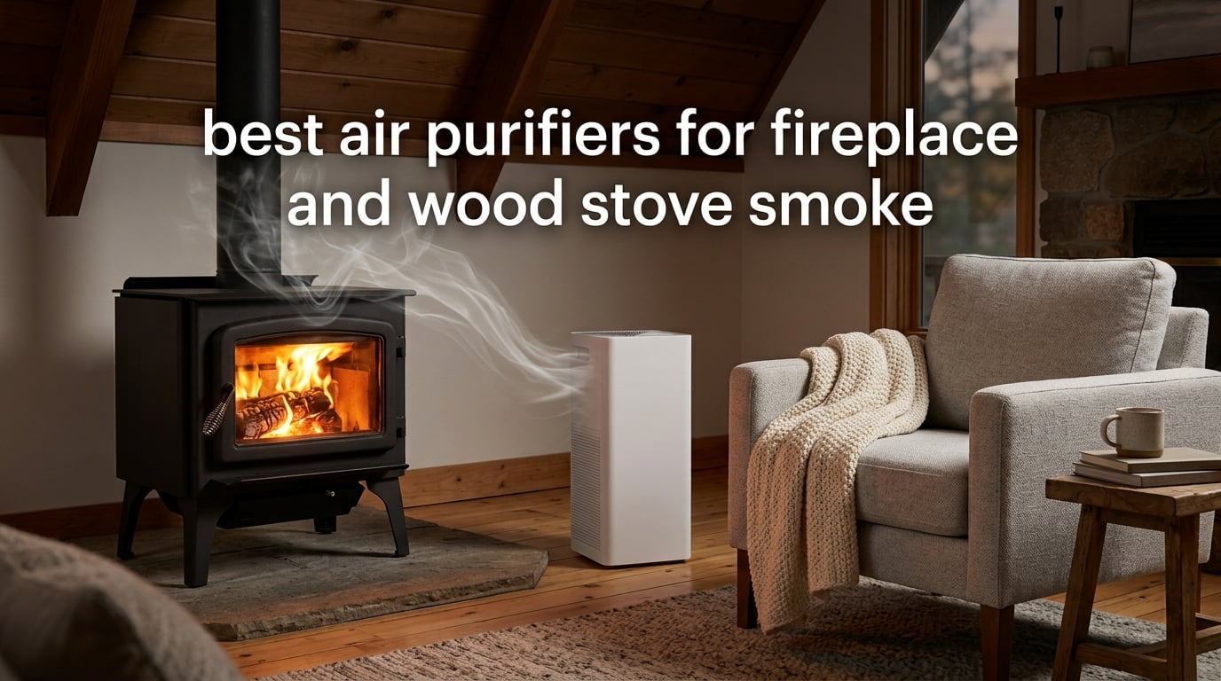 best air purifiers for fireplace and wood stove smoke