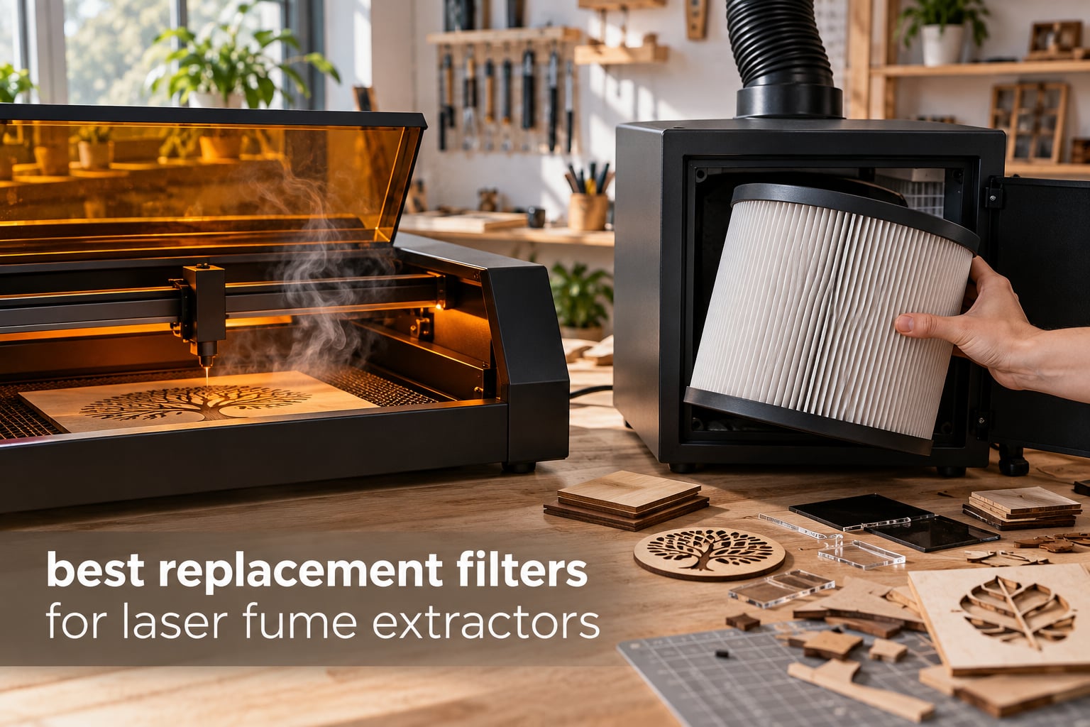 best replacement filters for laser fume extractors