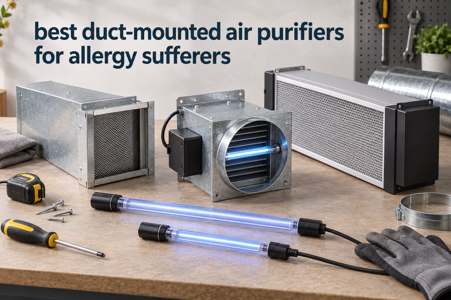 best duct-mounted air purifiers for allergy sufferers