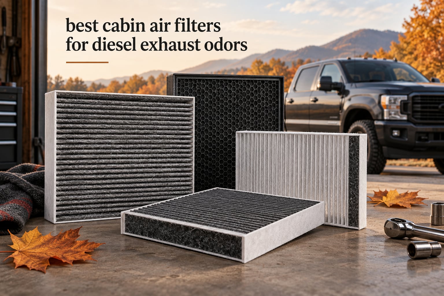 best cabin air filters for diesel exhaust odors