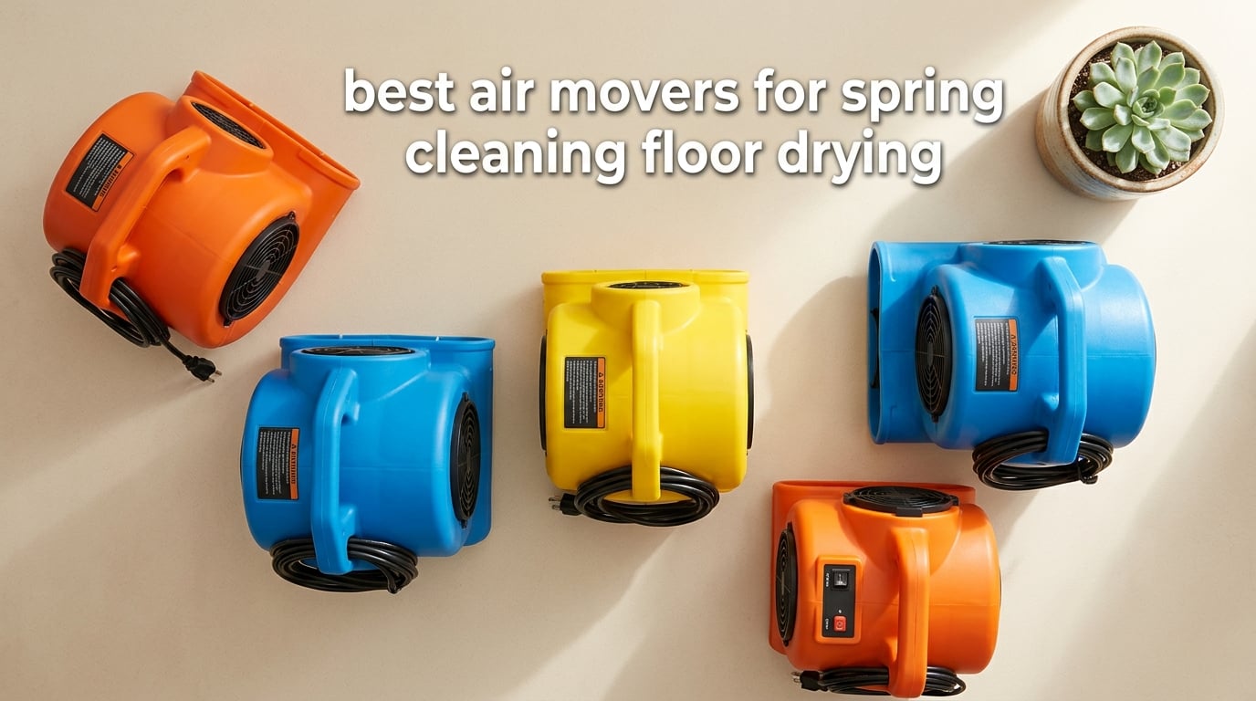 best air movers for spring cleaning floor drying
