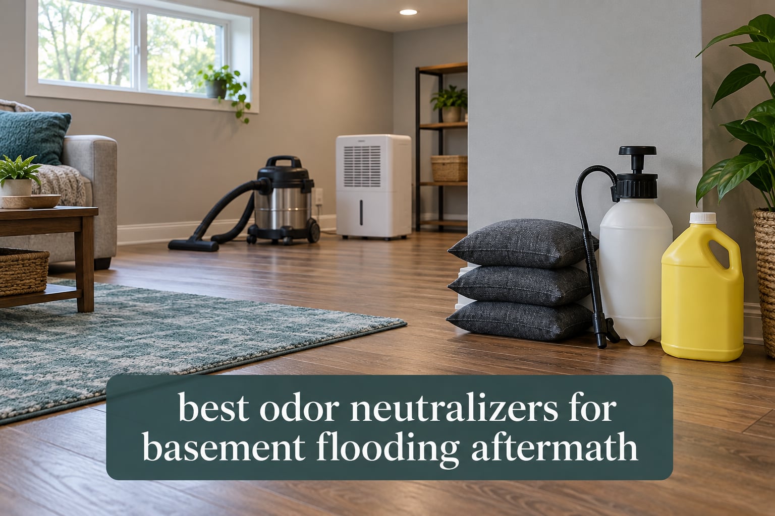 best odor neutralizers for basement flooding aftermath