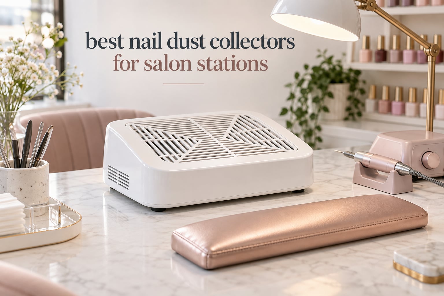 best nail dust collectors for salon stations