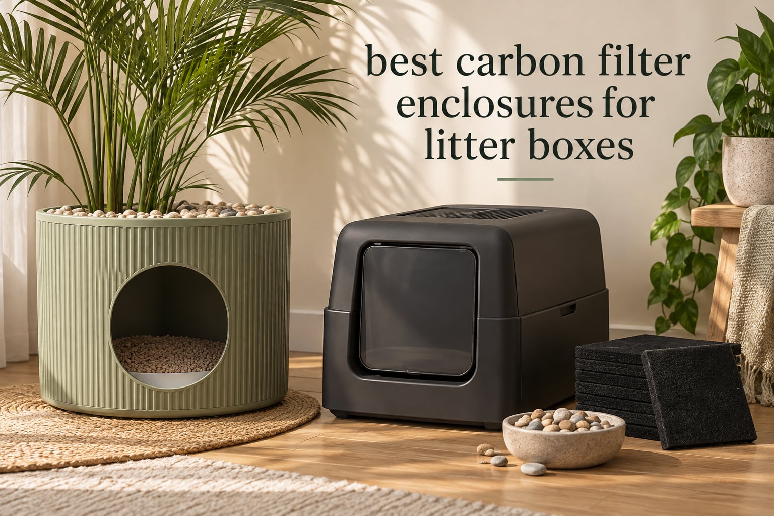 best carbon filter enclosures for litter boxes