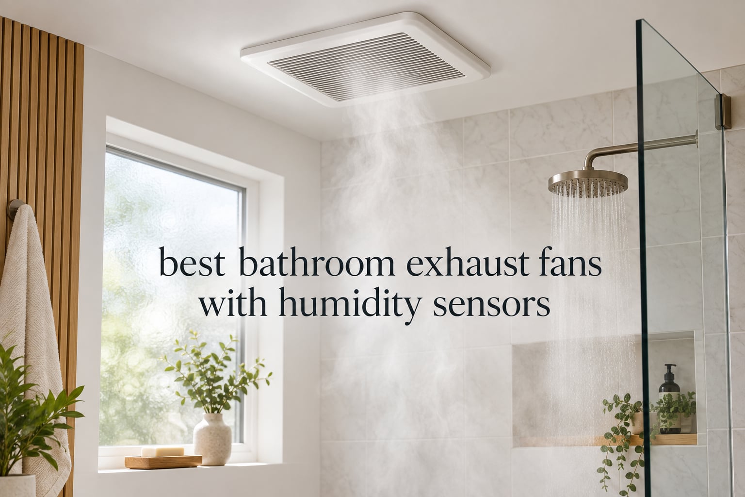 best bathroom exhaust fans with humidity sensors