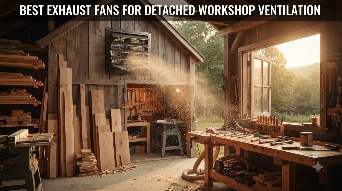 best exhaust fans for detached workshop ventilation