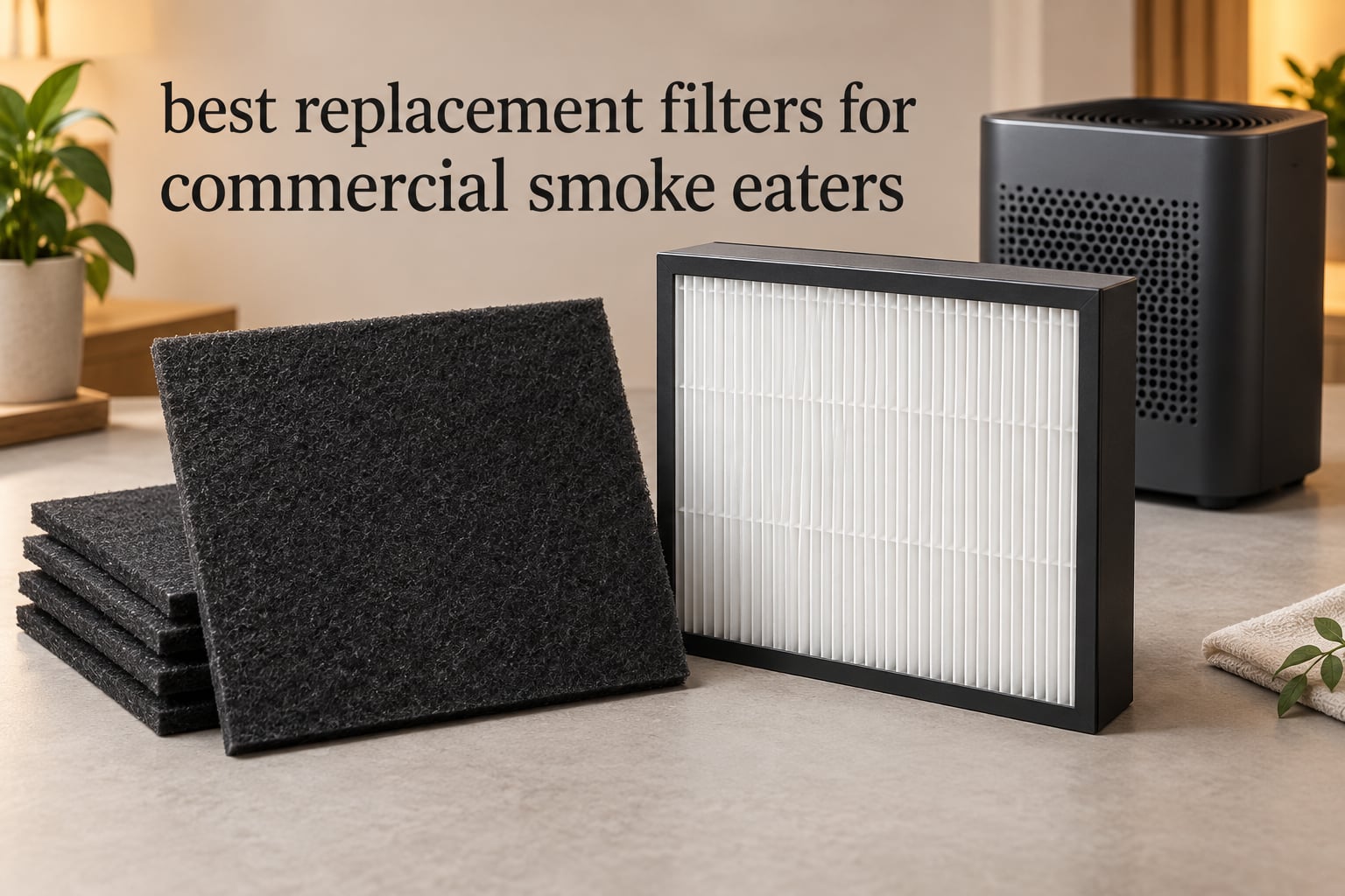 best replacement filters for commercial smoke eaters