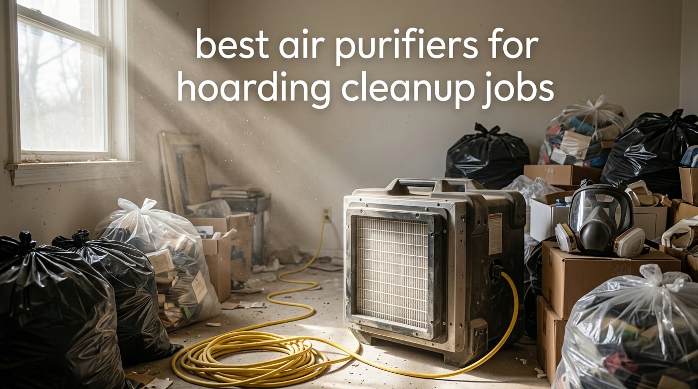 best air purifiers for hoarding cleanup jobs