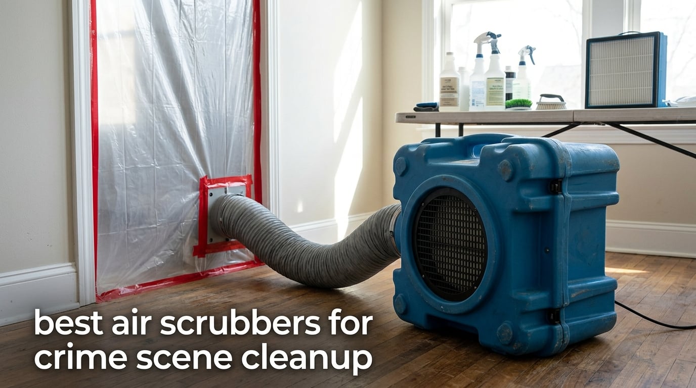 best air scrubbers for crime scene cleanup