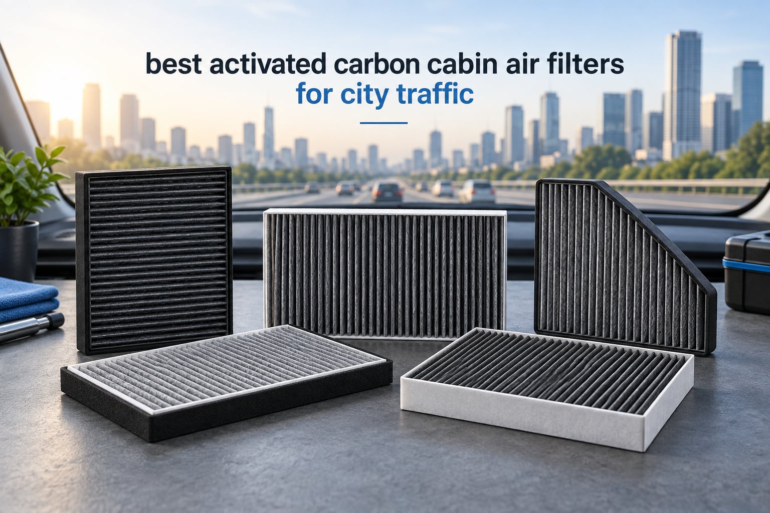 best activated carbon cabin air filters for city traffic